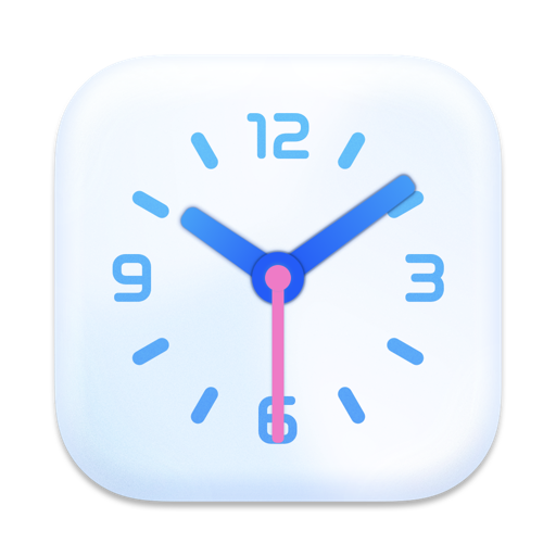 Calm clock face